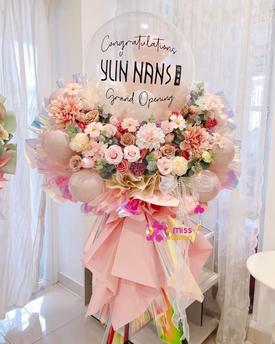 Blush & Bloom Grand Opening Stand