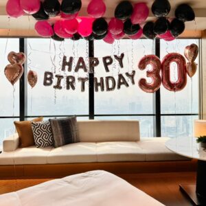 Signature Birthday Room Decor