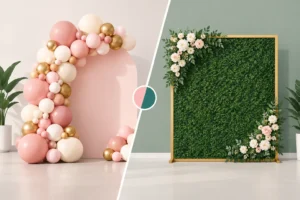 Balloon Backdrop vs Photo Wall for Your Event