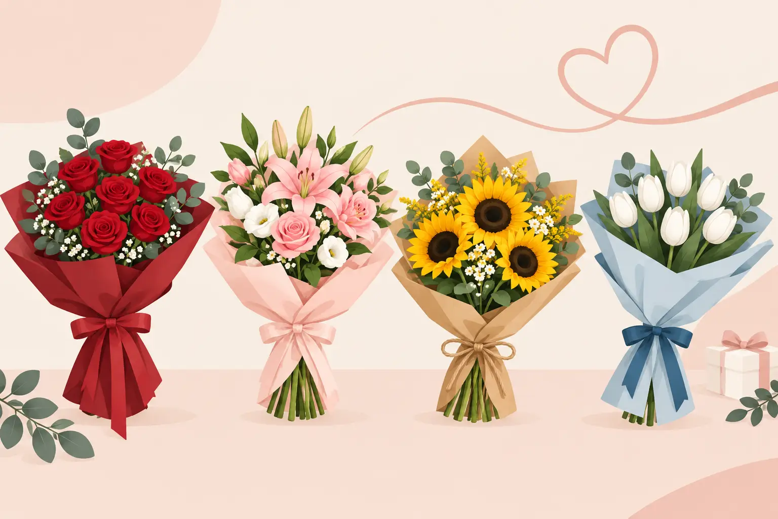 Best Anniversary Gift Bouquet Styles to Give