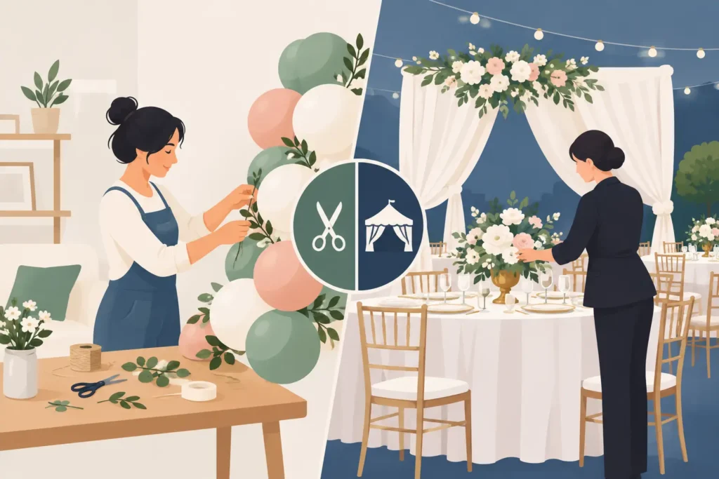 DIY Versus Event Decorator for Your Celebration