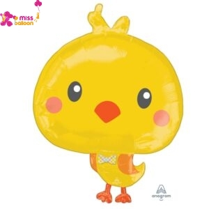 Easter Chicky SuperShape Foil Balloon