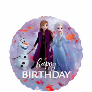 Frozen 2 Happy Birthday Foil Balloon