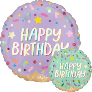 Ice Cream Party Birthday Foil Balloon