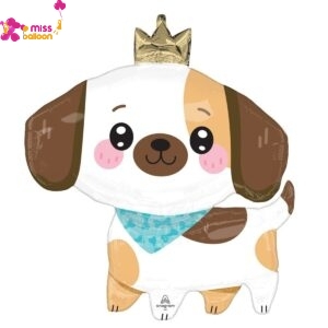 Kawaii Puppy SuperShape Foil Balloon