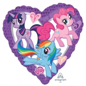 My Little Pony Heart Foil Balloon