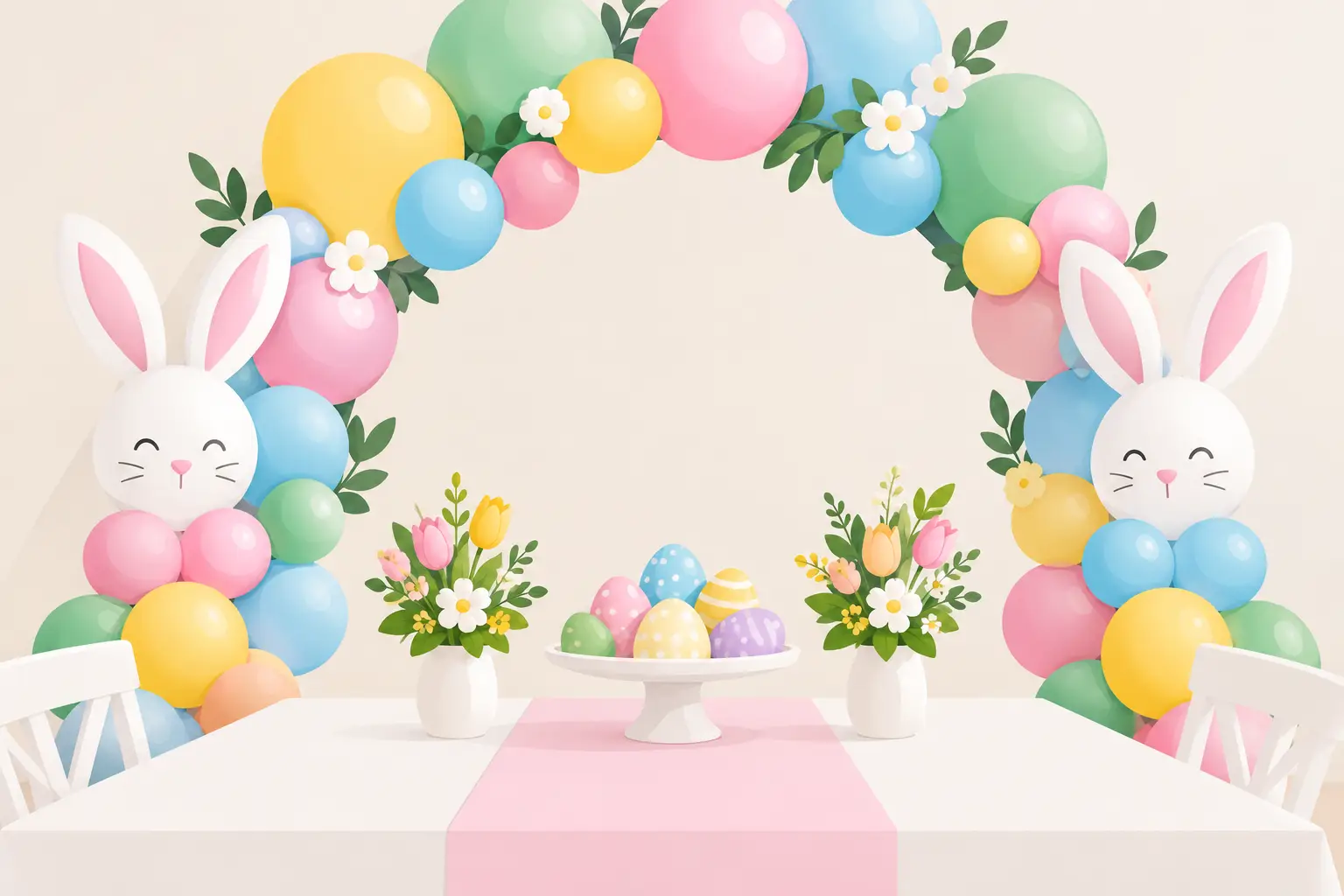 Easter Party Balloon Decorations for Happy Gatherings