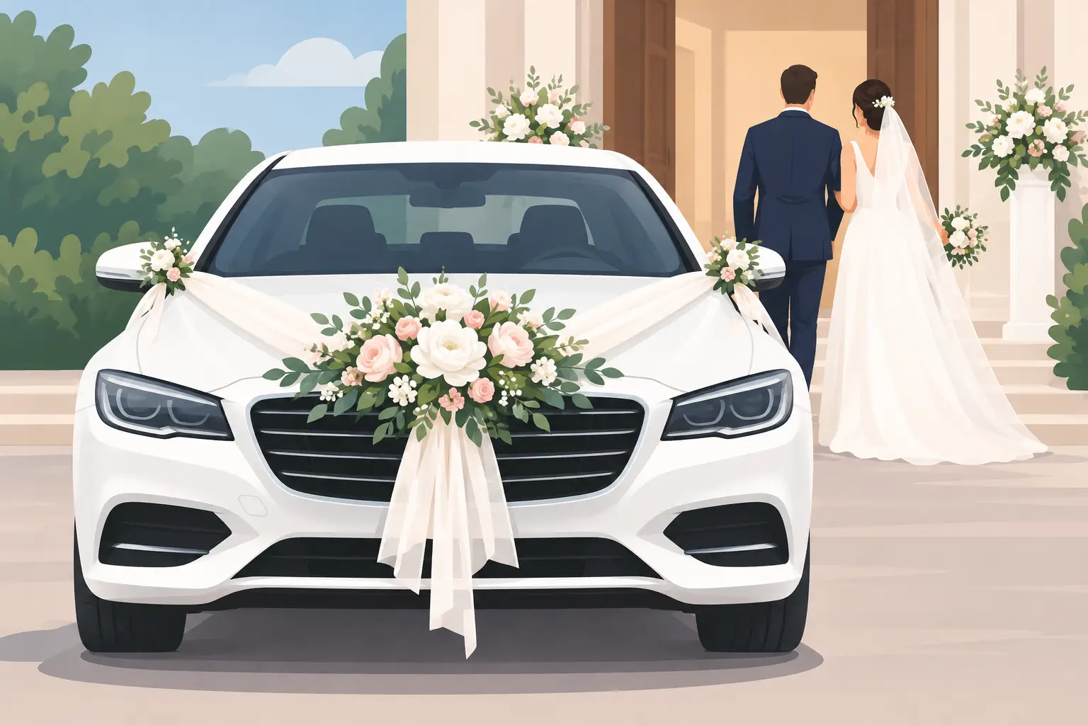 Wedding Car Decoration Guide for a Perfect Exit